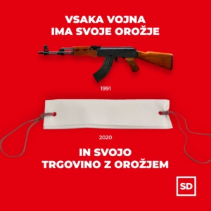 Viralna objava SD o aferi zaščitna oprema Viralna objava SD o aferi zaščitna oprema