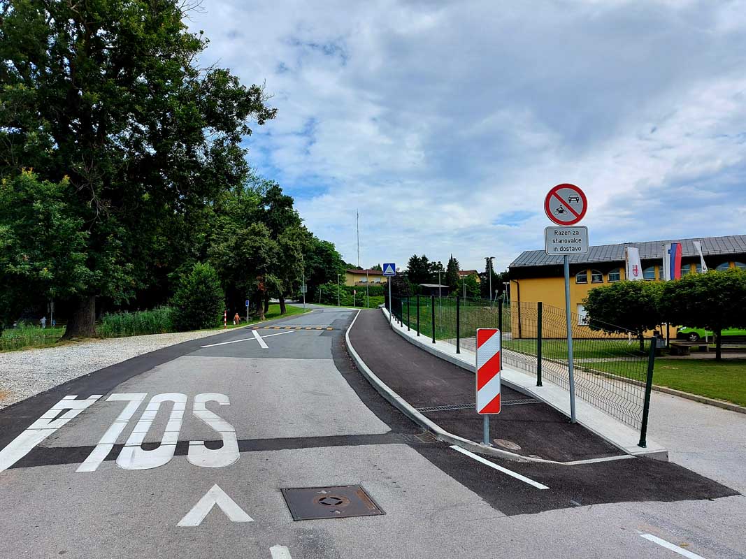 Ureditev cest: Peršonova, 5. prekomorske, Vodova, Ostrčeva, Anice Kavčevič, cesta C, na Jasi, Rabelčja vas.