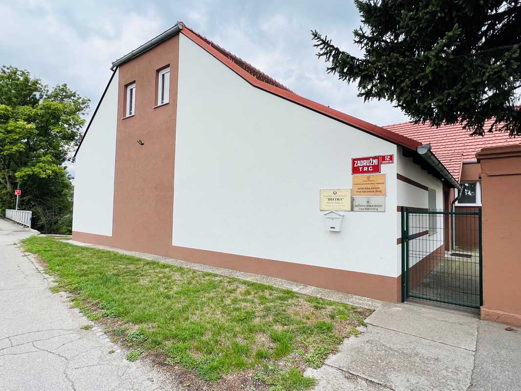 Izvedba fasade na objektu DK Ivana Spolenaka.