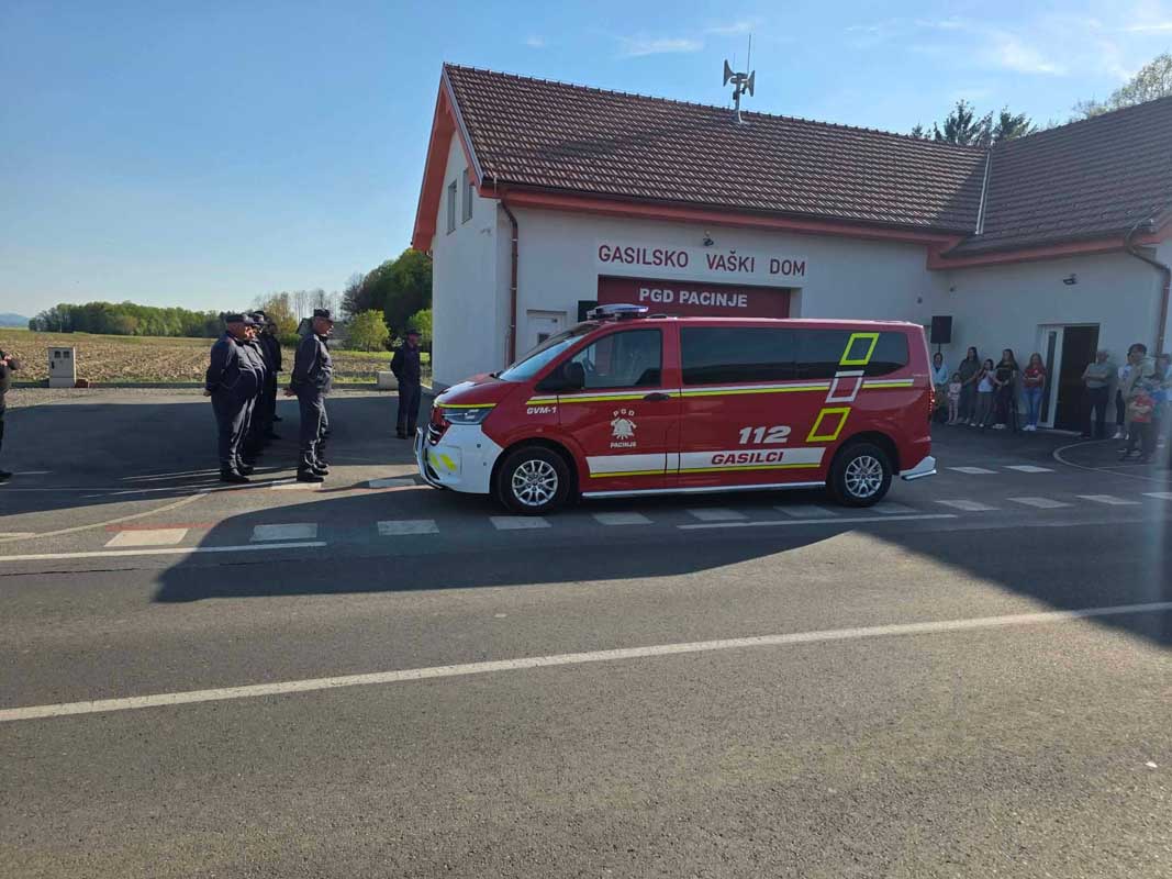 Izgradnjo novega gasilskega doma PGD Pacinje.